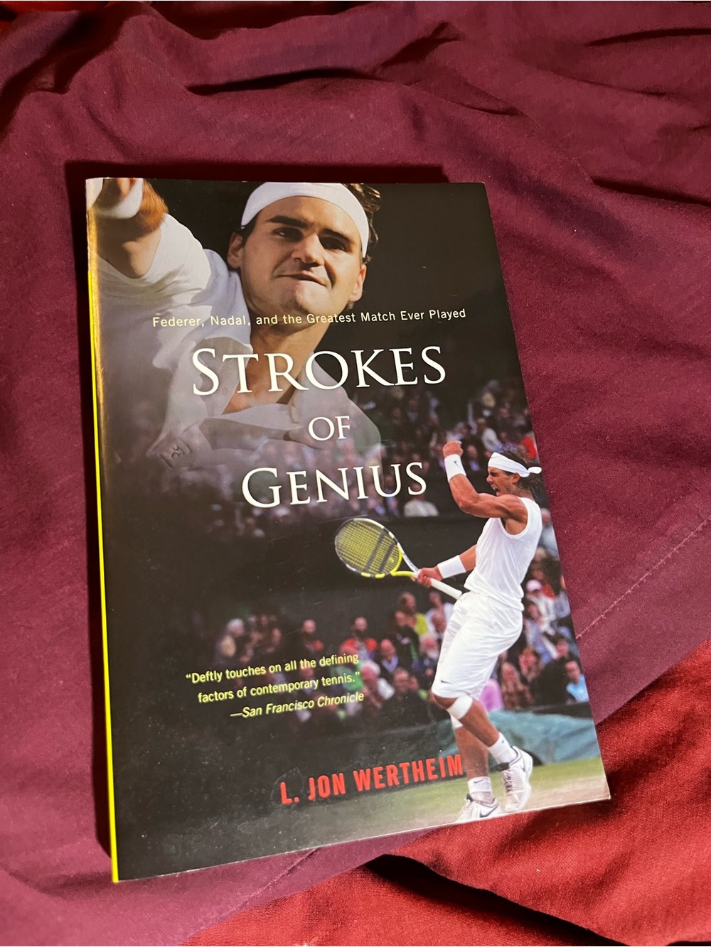 Strokes of Genius by L. Jon Wertheim - Colorful Cover
